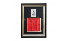 กรอบรูปผ้ายันต์หลวงปู่ทวด วัดช้างให้ ปัตตานี